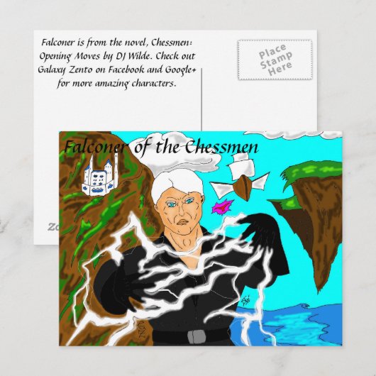 Valconer-postkaart Briefkaart (Voorkant / Achterkant)