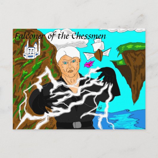 Valconer-postkaart Briefkaart (Voorkant)