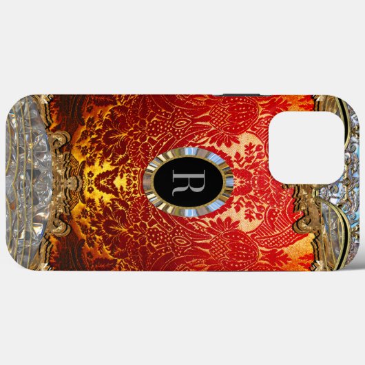 Valcurrace Monogram Protect Case-Mate iPhone Case (Achterkant (horizontaal))