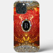 Valcurrace Monogram Protect Case-Mate iPhone Case (Achterkant)