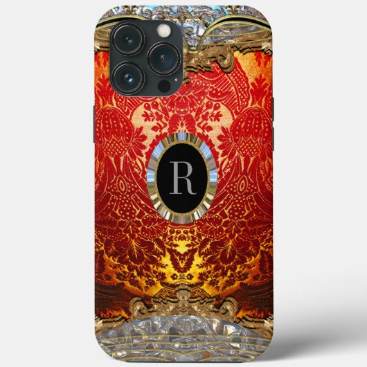 Valcurrace Monogram Protect Case-Mate iPhone Case (Achterkant)