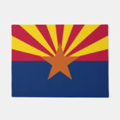Valdedimatt van de staat Arizona Deurmat (Voorkant)