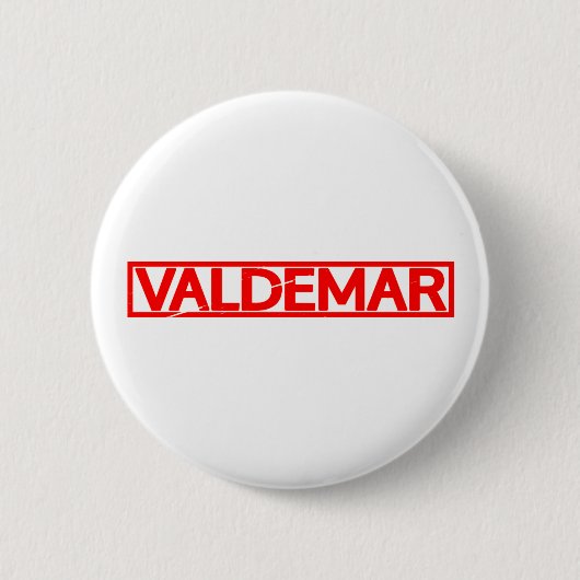 Valdemar Stempel Ronde Button 5,7 Cm (Voorkant)