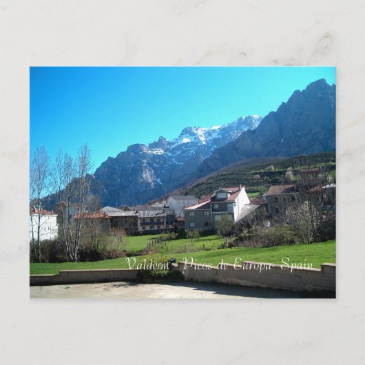 Valdeon - Picos de Europa - briefkaart (Voorkant)