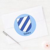 Valdez Family Shield Stickers (Envelop)