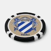Valdez Heraldic Arms Pokerchips (Enkel)