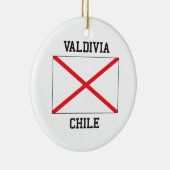 Valdivia Chili Keramisch Ornament (Rechts)
