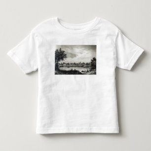 Valdivia van 'De geschiedenis van Chili' gegraveer Kinder Shirts