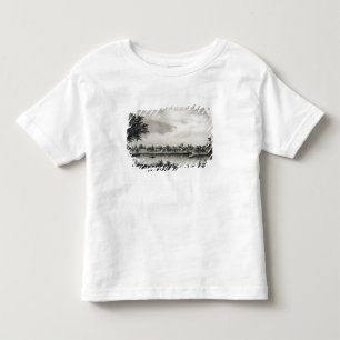Valdivia van 'De geschiedenis van Chili' gegraveer Kinder Shirts
