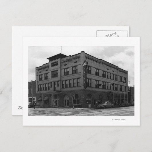 Vale, Oregon Uitzicht van Hotel Vale Foto Briefkaart (Voorkant / Achterkant)