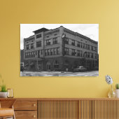 Vale, Oregon Uitzicht van Hotel Vale Foto Canvas Afdruk (Insitu (Woonkamer))