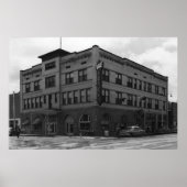 Vale, Oregon Uitzicht van Hotel Vale Foto Poster (Voorkant)