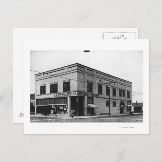 Vale, Uitzicht van Nelson Block Photograp in Orego Briefkaart (Voorkant / Achterkant)