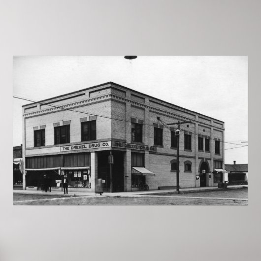 Vale, Uitzicht van Nelson Block Photograp in Orego Poster (Voorkant)