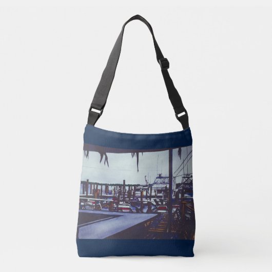 Valebtine's Uitzicht, Harbour Island, Bahamas Crossbody Tas (Voorkant)