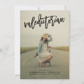 Valedictorian 1 Aankondiging van het Afstuderen op (Voorkant)