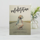 Valedictorian 1 Aankondiging van het Afstuderen op (Staand voorkant)