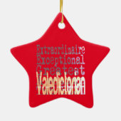 Valedictorian Extraordinaire Keramisch Ornament (Achterkant)