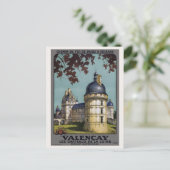 Valençay France Vintage Poster 1926 Briefkaart (Staand voorkant)