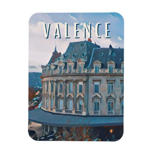 Valence Photo Vintage Magneet (Verticaal)