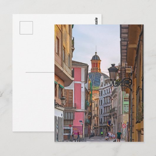  Valencia. #10.  Briefkaart (Voorkant / Achterkant)