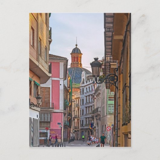  Valencia. #10.  Briefkaart (Voorkant)