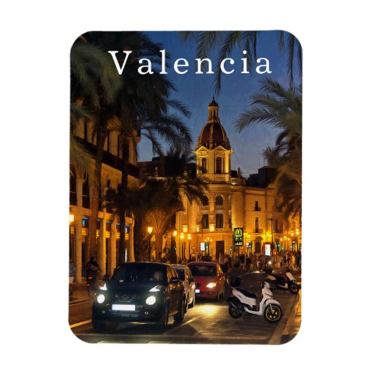  Valencia. #18.   Magneet (Verticaal)