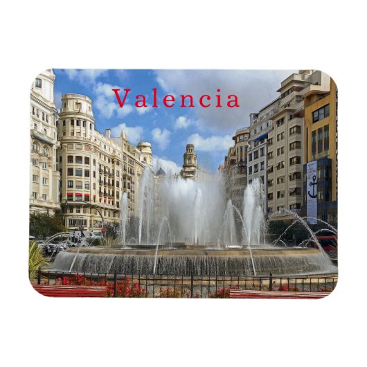 Valencia. #24. magneet (Horizontaal)