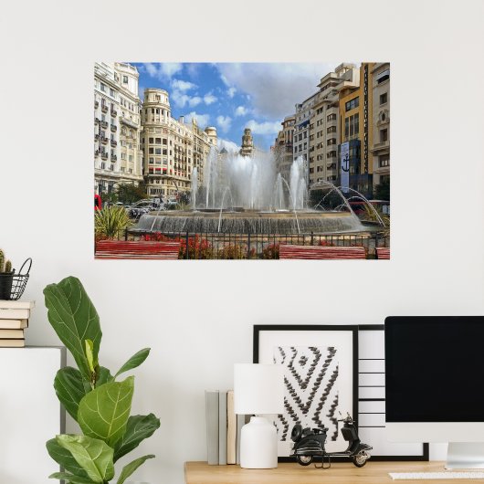 Valencia. #24. poster (Thuiskantoor)