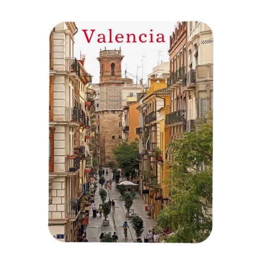 Valencia. #25. magneet (Verticaal)