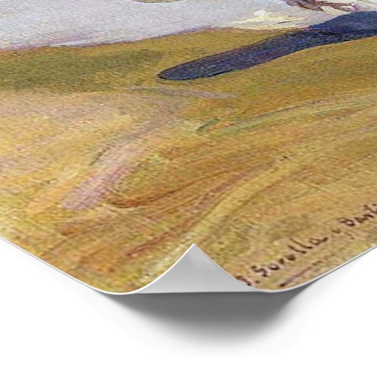 Valencia Beach in het Morning Light Poster (Hoek)