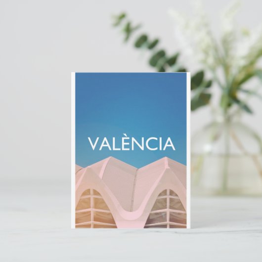Valencia Briefkaart (Staand voorkant)