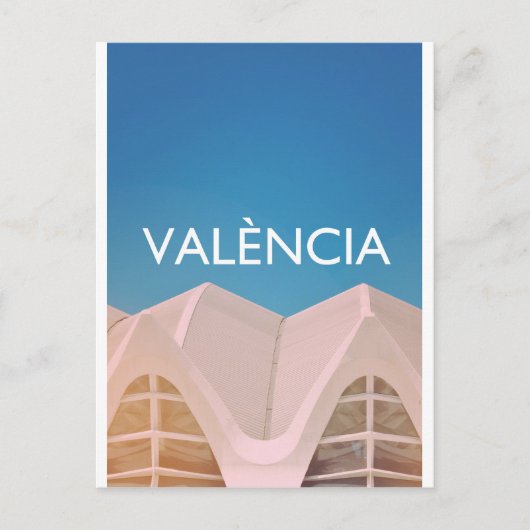 Valencia Briefkaart (Voorkant)