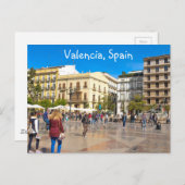 Valencia Briefkaart (Voorkant / Achterkant)