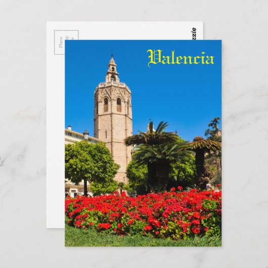 Valencia Briefkaart (Voorkant / Achterkant)