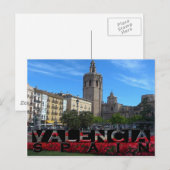 Valencia Briefkaart (Voorkant / Achterkant)