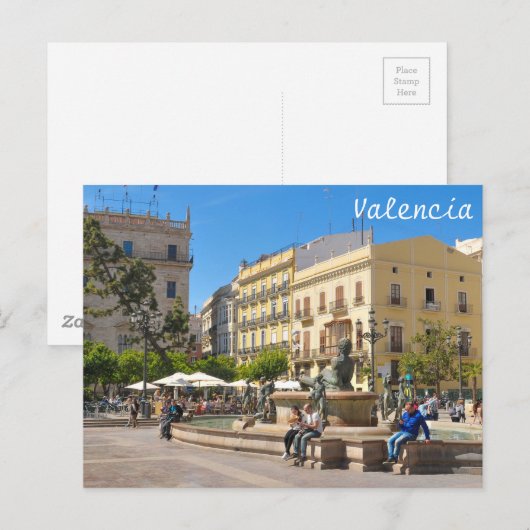 Valencia Briefkaart (Voorkant / Achterkant)