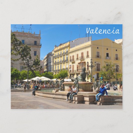 Valencia Briefkaart (Voorkant)