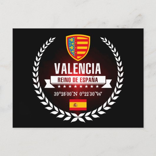 Valencia Briefkaart (Voorkant)