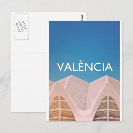 Valencia Briefkaart (Voorkant / Achterkant)