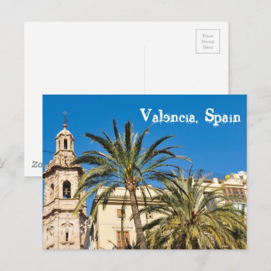 Valencia Briefkaart (Voorkant / Achterkant)