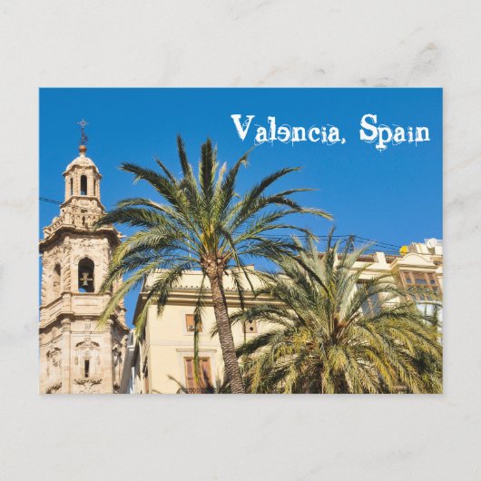Valencia Briefkaart (Voorkant)