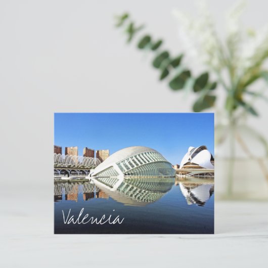 Valencia, City of Arts and Sciences Briefkaart (Staand voorkant)