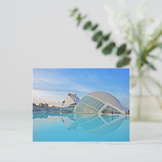 Valencia - Ciudad de las Artes y las Ciencias Briefkaart (Staand voorkant)
