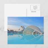Valencia - Ciudad de las Artes y las Ciencias Briefkaart (Voorkant / Achterkant)