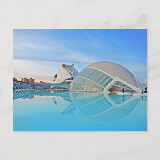 Valencia - Ciudad de las Artes y las Ciencias Briefkaart (Voorkant)
