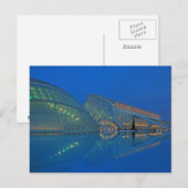 Valencia - Ciudad de las Artes y las Ciencias Briefkaart (Voorkant / Achterkant)