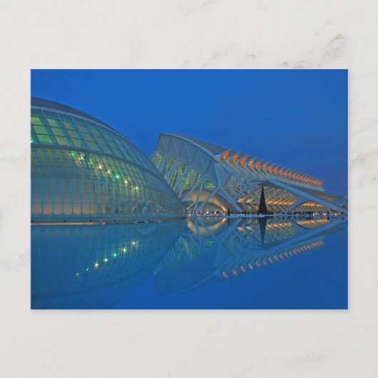 Valencia - Ciudad de las Artes y las Ciencias Briefkaart (Voorkant)