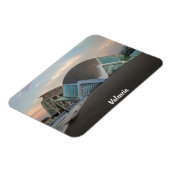 Valencia ciudad de las artes y las ciencias magneet (Linkerzijde)