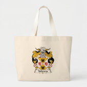 Valencia Family Crest Grote Tote Bag (Voorkant)